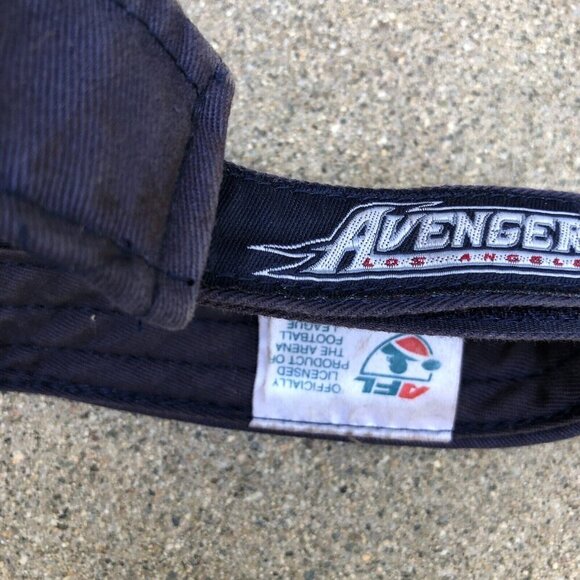 AFL Arena Football League Avengers Los Angeles Visor Hat Men's One Size Blue Cap - Picture 4 of 7